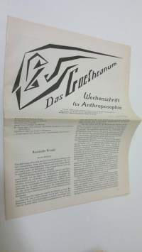 Das Goetheanum nr. 6/1990 : Wochenschrift fur Anthroposophie