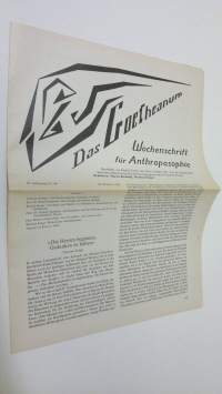 Das Goetheanum nr. 44/1988 : Wochenschrift fur Anthroposophie