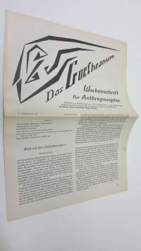 Das Goetheanum nr. 40/1988 : Wochenschrift fur Anthroposophie