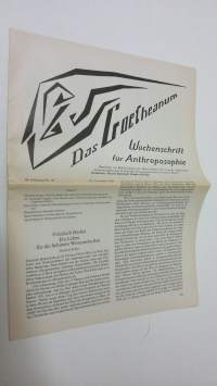 Das Goetheanum nr. 48/1989 : Wochenschrift fur Anthroposophie