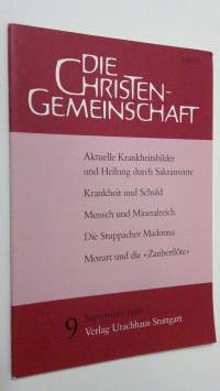Die Christen-Gemeinschaft 9/1988 : Monatsschrift zur religiosen erneuerung