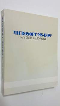 Microsoft MS-DOS User&#039;s Guide : Operating System Version 3.3
