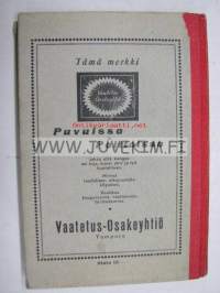 Työväen Kalenteri XIX 1926