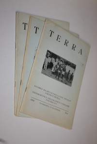 Terra nro 1,3-4/1958 (vol 70) : Suomen maantieteellisen seuran aikakauskirja