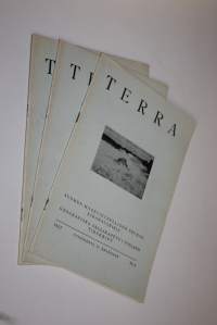Terra nro 2-4/1957 (vol 69) : Suomen maantieteellisen seuran aikakauskirja