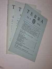 Terra nro 2-4/1970 (vol 82)  : Suomen maantieteellisen seuran aikakauskirja