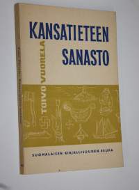 Kansatieteen sanasto