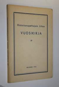 Historianopettajain liitto vuosikirja IV 1961