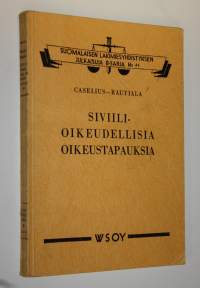 Siviilioikeudellisia oikeustapauksia