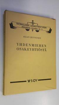 Yhdenmiehen osakeyhtiöstä