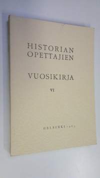 Historianopettajien vuosikirja VI