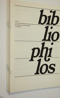 Bibliophilos nro 1-4/1979 (vuosikerta) : kirjallisuudenkerääjäin äänenkannattaja