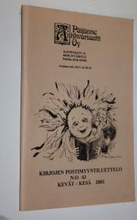 Kirjojen postimyyntiluettelo n:o 43 : kevät-kesä 2003