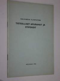 Helsingin yliopiston tieteelliset apurahat ja stipendit