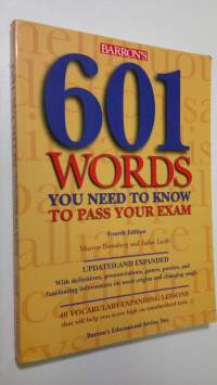 601 Words You Need to Know to Pass Your Exam