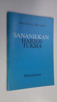 Sananiekan harjoituksia