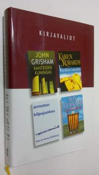 KIrjavaliot : Grisham, John : Kanteiden kuningas ; Robards, Karen : Vaaralliset rantaleikit ; Salisbury, Gay ja Laney : Armoton kilpajuoksu ; Titchmarsh, Alan : I...