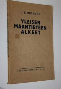 Yleisen maantieteen alkeet