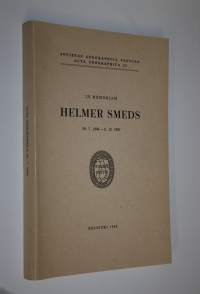 In memoriam Helmer Smeds 29.7.1908 - 8.12.1967