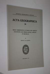 Basic dimensions of trade and service functions and their spatial aspects in Michigan