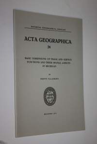 Basic dimensions of trade and service functions and their spatial aspects in Michigan