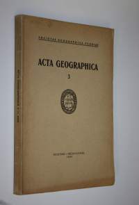 Acta geographica 3 : Geologische Beobachtungen in den Hochgebirgen der Provinzen Salta und Jujuy, Nordwestargentinien : ergebnisse einer Reise im Jahre 1923 (luke...