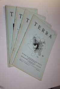 Terra 1964 n:o 1-4 (vol 76)  : Suomen maantieteellisen seuran aikakauskirja
