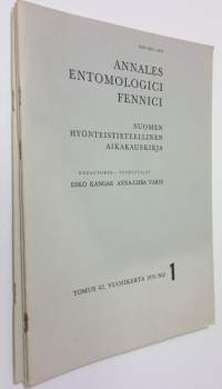 Annales entomologici Fennici 1-3/1976