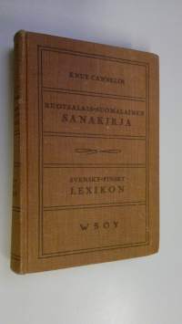 Ruotsalais-Suomalainen taskusanakirja = Svenskt-finskt ficklexikon