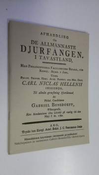 Hämäläisten käyttämät yleisimmät pyyntikeinot (näköispainos)