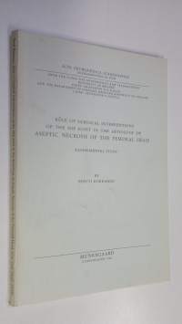 Role of surgical interventions of the hip joint in the aetiology of aseptic necrosis of the femoral head : experimental study