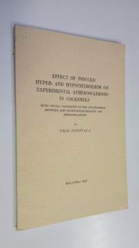 Effect of induced hyper- and hypothyroidism on experimental atherosclerosis in cockerels : with special reference to the relationship between acid mycopolysacchar...