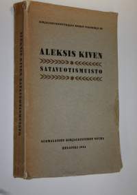 Aleksis Kiven satavuotismuisto 10.X.1934