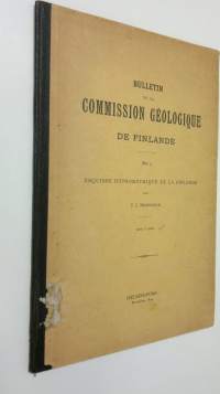 Esquisse hypsometrique de la Finlande : Bulletin de la Commission geologique de Finlande n:o 9