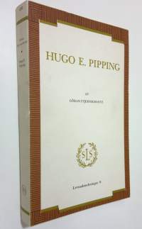 Hugo E. Pipping : humanist i ekonomernas värld