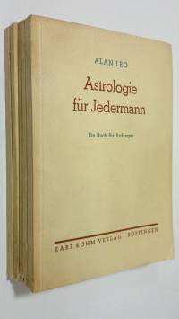 Astrologische Lehrbucher 1-5 : Astrologie für Jedermann ; Was ist ein Horoskop und wie wird es berechnet ; Planeten-Einflüsse ; Das Horoskop im Detail ; Direktion...