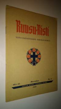 Ruusu-risti n:o 9/1953 : Totuudenetsijäin aikakauskirja