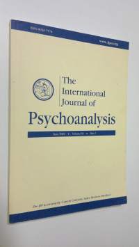 The International Journal of Psychoanalysis - June 2003, vol. 84 part 3