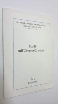 Studi sull&#039;Oriente Cristiano 3,2