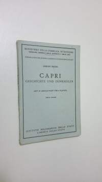 Capri : geschichte und denkmäler