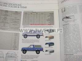 Ford Bronco 1989 -myyntiesite