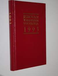 Jehovan todistajain vuosikirja  1993: sisältää raportin palvelusvuodelta 1992 sekä päivän tekstit selityksineen