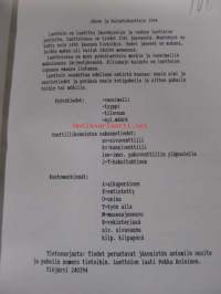 Huimapyörä. Veteraanimoottoripyöräklubin ry:n jäsenlehti  2A/1994 / Jäsen- ja kalusteluettelo 1994