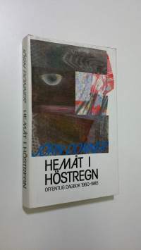 Hemåt i höstregn : offentlig dagbok 1980-1985