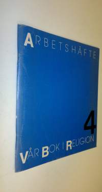 Vår bok i religion 4, Arbetshäfte för åk 4