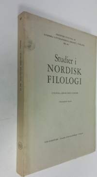 Studier i nordisk filologi Bd 54 : Ordstudier i Fredmans epistlar