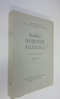 Studier i Nordisk filologi Bd 48 : Verbböjningen i Österbottens svenska folkmål 2