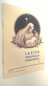Lasten joulujuhlan ohjelmistoa