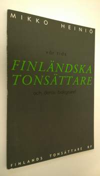 Vår tids finländska tonsättare och deras bakgrund