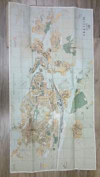 Viipuri - Kartta = Plankarta = Map of the town = Plan der stadt